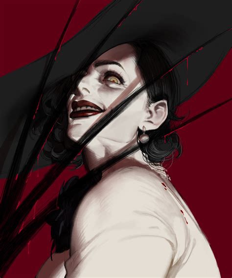 lady dimitrescu fanart|lady dimitrescu tumblr.